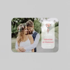 Carte Remerciement Mariage Champêtre^Planet cards Le bouquet