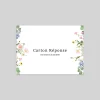 Coupon-réponse Mariage^Planet cards Le Printemps