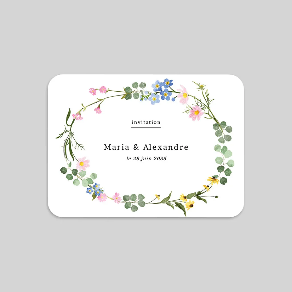 Carte D'invitation Mariage^Planet cards Le Printemps