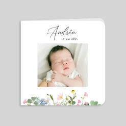 Faire-part Naissance Fille^Planet cards Le Printemps
