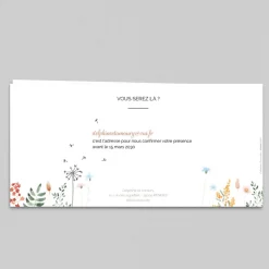 Créations En Collaboration | Faire-part Mariage Champêtre^Planet cards L'envol des Aigrettes