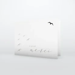 Carte Remerciement Décès^Planet cards l'envolée