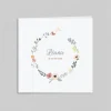 Créations En Collaboration | Faire-part Naissance Fille^Planet cards L'envolée Fleurie