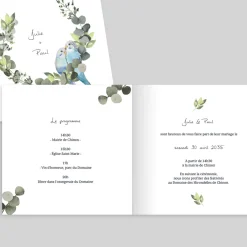 Créations En Collaboration | Faire-part Mariage Original^Planet cards Les Inséparables