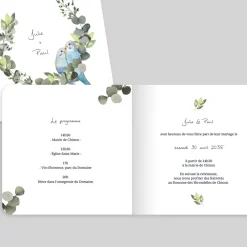 Créations En Collaboration | Faire-part Mariage Original^Planet cards Les Inséparables