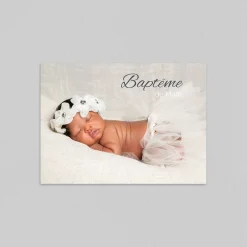 Faire-part Baptême Civil | Gamme Complète^Planet cards Lettres arabesques