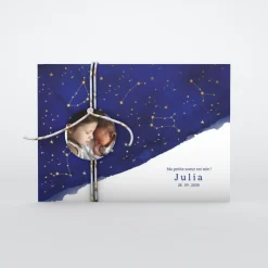 Faire-part Naissance Fille | Faire-part Naissance Garçon^Planet cards Leur Petit Univers Lunaire