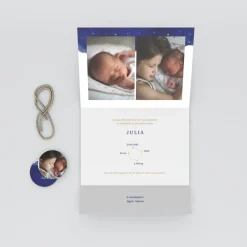 Faire-part Naissance Fille | Faire-part Naissance Garçon^Planet cards Leur Petit Univers Lunaire