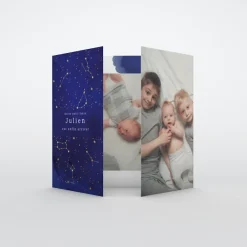 Faire-part Naissance Fille | Faire-part Naissance Garçon^Planet cards Leur Univers Étoilé Lunaire