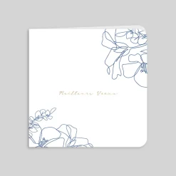 Carte De Vœux Entreprise Nature^Planet cards Élégante Fleur Fine