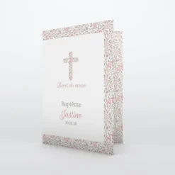 Livret De Baptême^Planet cards Liberty Religieux