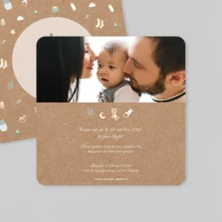 Faire-part Naissance Original | Créations En Collaboration^Planet cards L'univers de Bébé