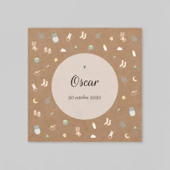 Faire-part Naissance Original | Créations En Collaboration^Planet cards L'univers de Bébé