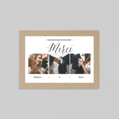 Carte Remerciement Mariage Originale^Planet cards Main dans La Main