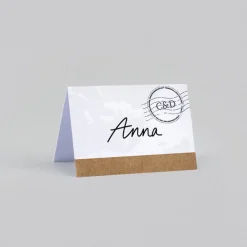 Marque-place Mariage^Planet cards Mariage Airlines