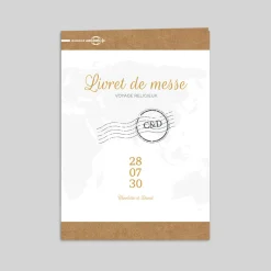 Livret De Messe Mariage^Planet cards Mariage Airlines
