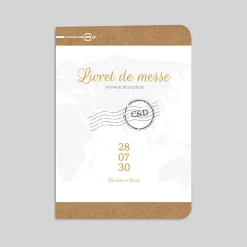 Livret De Messe Mariage^Planet cards Mariage Airlines