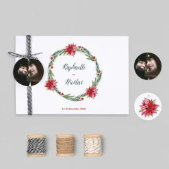 Faire-part Mariage Champêtre^Planet cards Mariage Hivernal Délicat