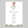Faire-part Mariage Champêtre^Planet cards Mariage sous le gui