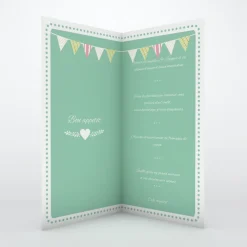 Menu De Mariage^Planet cards Mariés hipster