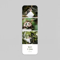 Carte Remerciement Mariage Avec Photo | Carte Remerciement Mariage Marque-page^Planet cards Marque-page souvenir