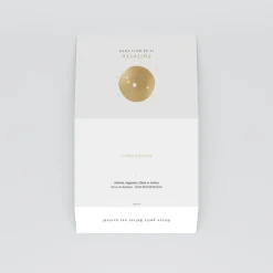 Faire-part Naissance Fille | Faire-part Naissance Garçon^Planet cards Médaillon Constellation Bélier