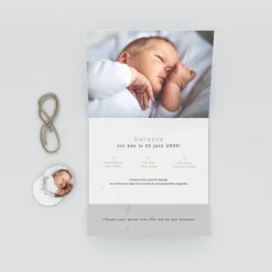 Faire-part Naissance Fille | Faire-part Naissance Garçon^Planet cards Médaillon Constellation Cancer