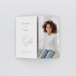 Faire-part Mariage Champêtre^Planet cards Mes Parents, Illustration Mains