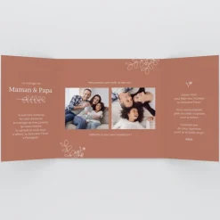 Faire-part Mariage Champêtre^Planet cards Mes Parents, Illustration Mains