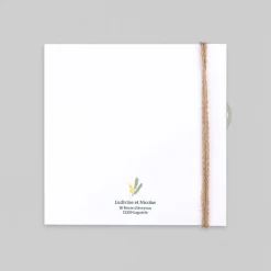 Faire-part Mariage Champêtre^Planet cards Mimosa Champêtre
