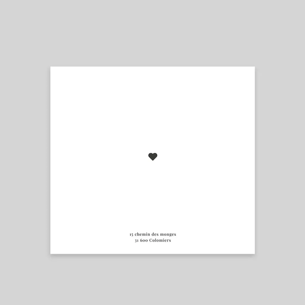 Faire-part Naissance Fille | Faire-part Naissance Garçon^Planet cards Minimaliste et Jolie Typo