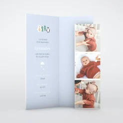 Faire-part Naissance Animaux | Faire-part Naissance Marque-page^Planet cards Mobile Arctique