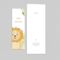 Faire-part Naissance Animaux | Faire-part Naissance Original^Planet cards Mobile Savane