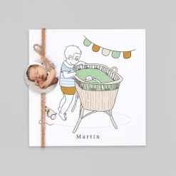 Créations En Collaboration | Faire-part Naissance Garçon^Planet cards Mon grand Frère