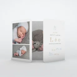 Faire-part Naissance Animaux | Faire-part Naissance Garçon^Planet cards Mon Petit Lapin