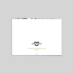 Carte De Vœux Entreprise Nature^Planet cards Montagne De Sapins Aquarelle