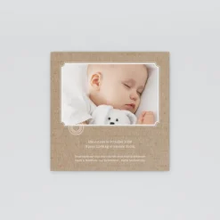 Faire-part Naissance Fille^Planet cards Multiphoto Etiquette