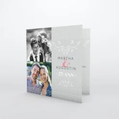 Carte Invitation Noces D'argent | Carte Invitation Noces D'argent^Planet cards Noces d'Argent