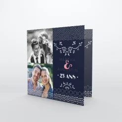 Carte Invitation Noces D'argent | Carte Invitation Noces D'argent^Planet cards Noces d'Argent