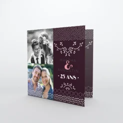 Carte Invitation Noces D'argent | Carte Invitation Noces D'argent^Planet cards Noces d'Argent