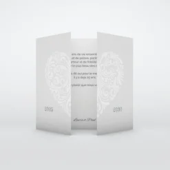 Carte Invitation Noces D'argent | Carte Invitation Noces D'argent^Planet cards Noces Et Coeur