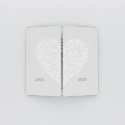Carte Invitation Noces D'argent | Carte Invitation Noces D'argent^Planet cards Noces Et Coeur