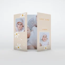 Faire-part Naissance Jumeaux^Planet cards Nos Belles Fleurs