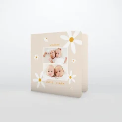 Faire-part Naissance Jumeaux^Planet cards Nos Petites Fleurs