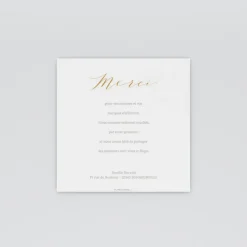 Carte Remerciement Naissance Classique^Planet cards Notre Douceur