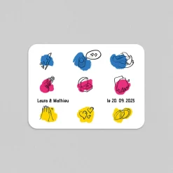 Créations En Collaboration | Faire-part Mariage Original^Planet cards Notre Histoire