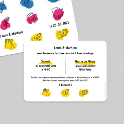 Créations En Collaboration | Faire-part Mariage Original^Planet cards Notre Histoire