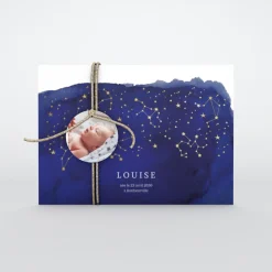 Faire-part Naissance Original^Planet cards Notre Petit Univers Solaire