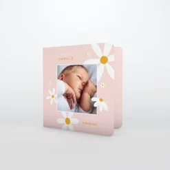 Faire-part Naissance Fille^Planet cards Notre Petite Fleur