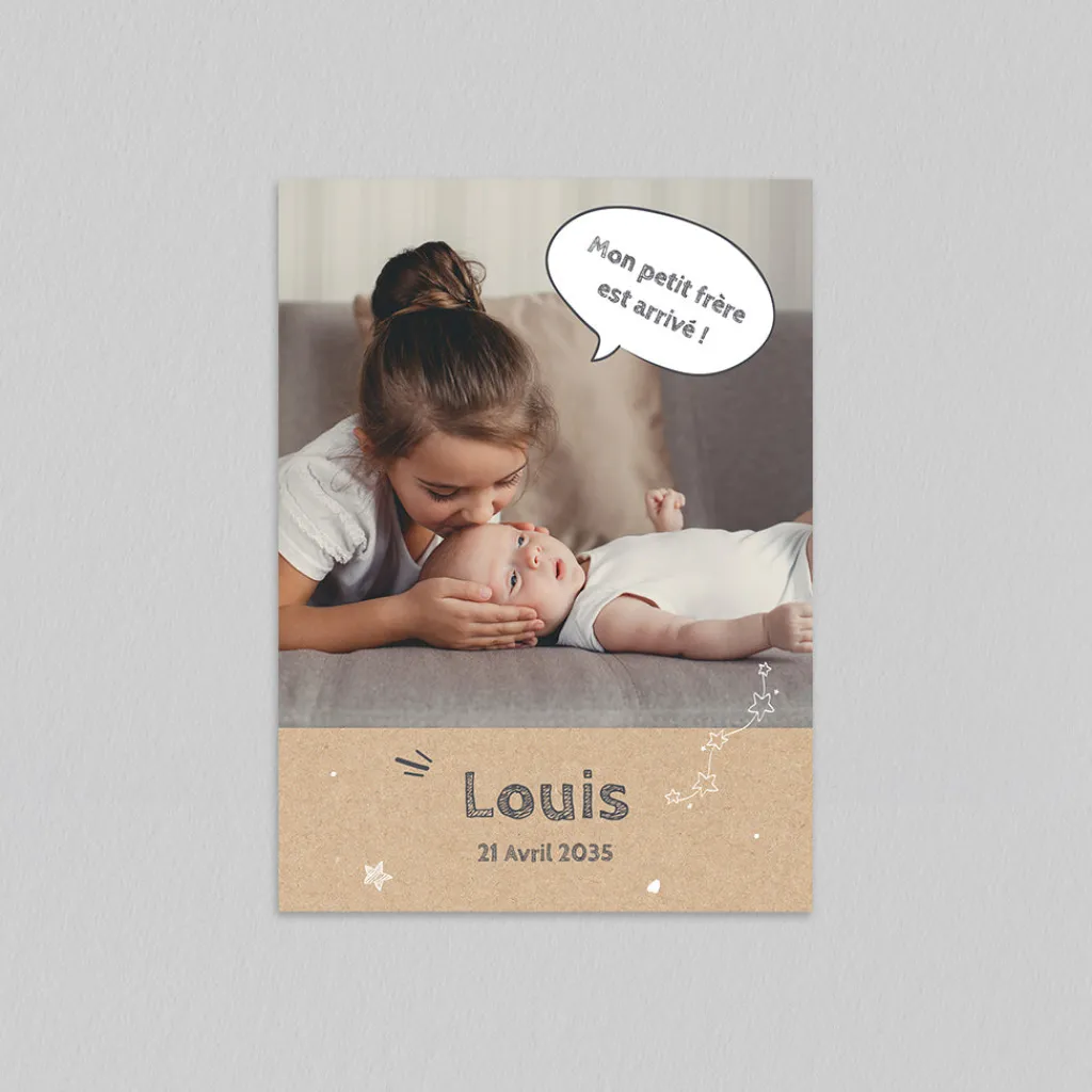 Faire-part Naissance Original | Faire-part Naissance Magnet^Planet cards Notre Petite Étoile Est Née